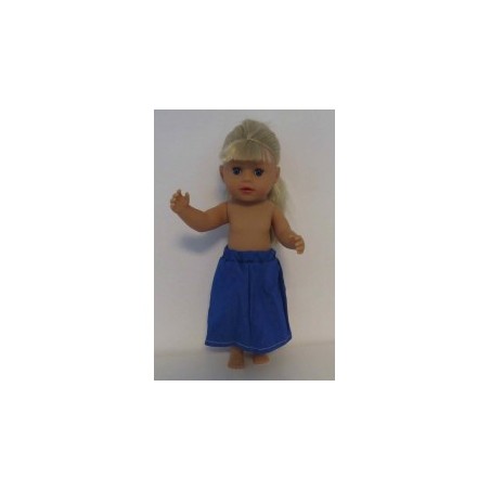 rok blauw baby born little 36cm