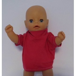 shirtje hard roze baby born little 36cm