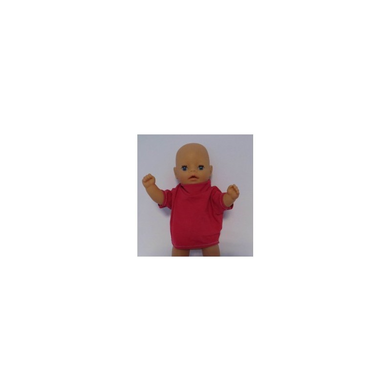 shirtje hard roze baby born little 36cm