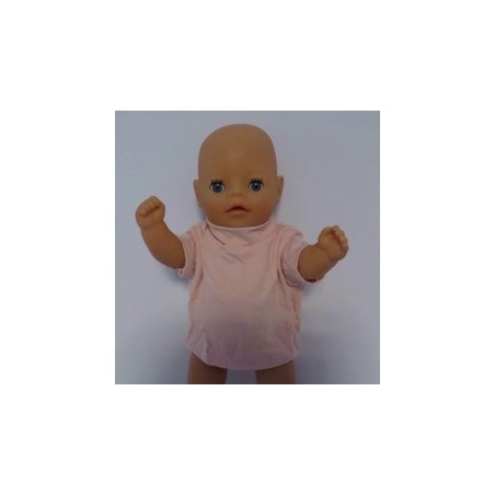 shirtje licht roze baby born little 36cm