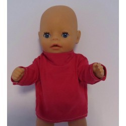 shirtje hard roze baby born little 36cm