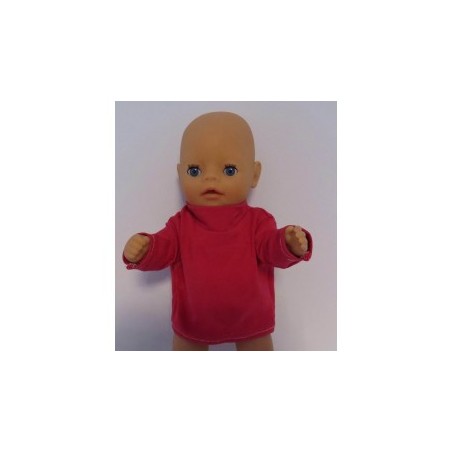 shirtje hard roze baby born little 36cm