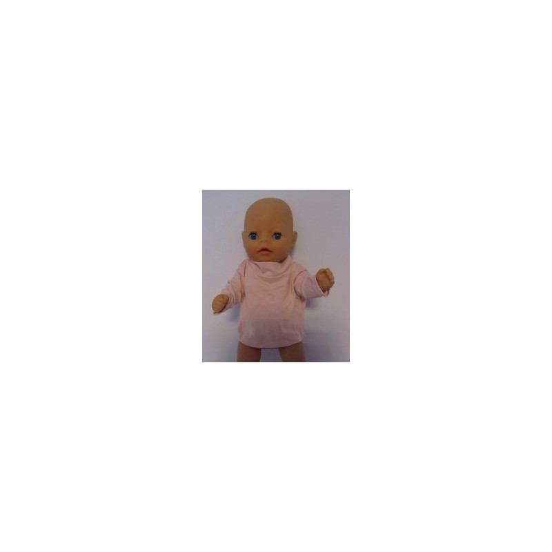 shirtje licht roze baby born little 36cm