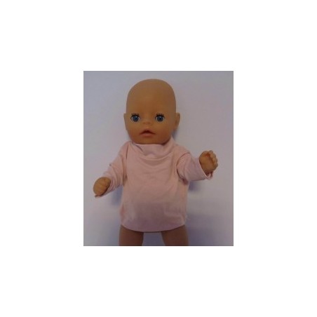 shirtje licht roze baby born little 36cm