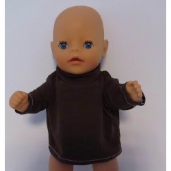 shirtje bruin baby born little 36cm
