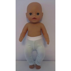 legging mint met wit baby born little 36cm