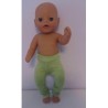 legging groen baby born little 36cm
