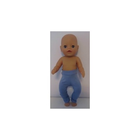 legging blauw baby born little 36cm