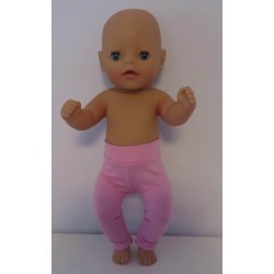 legging roze baby born little 36cm