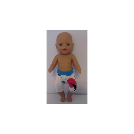 korte legging zwaluwen baby born little 36cm