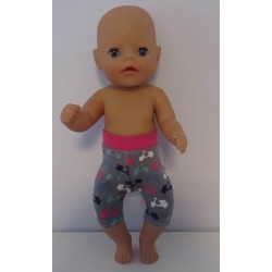 korte legging scooters baby born little 36cm