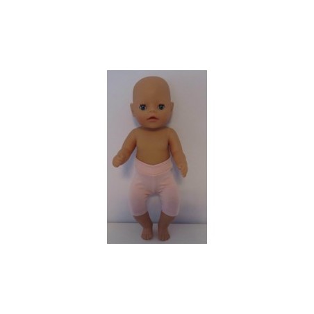 korte legging licht roze baby born little 36cm