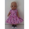 jurk roze trollz baby born little 36cm