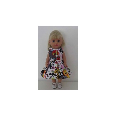 jurk dieren baby born little 36cm