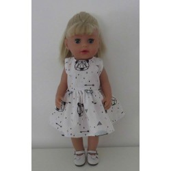 jurk panda baby born little 36cm