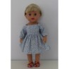 zomerse jurk mint met gele bloemetjes baby born little 36cm