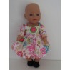 zomerse jurk gebloemd baby born little 36cm