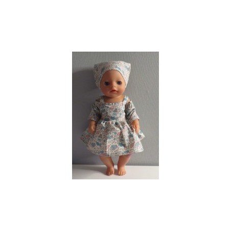 zomerse jurk uilen baby born little 36cm