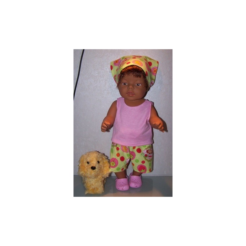 korte broek set strawberry shortcake gieter baby born 43cm
