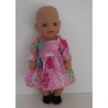 zomerse jurk roze baby born little 36cm