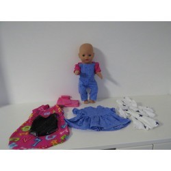 gift set baby born little 36cm