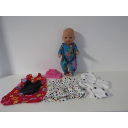 gift set baby born little 36cm
