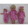 gift set roze bloemen baby born little 36cm