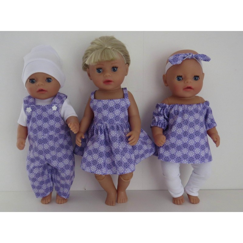 gift set lila baby born little 36cm gift set lila baby born little 36cm
