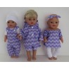 gift set lila baby born little 36cm