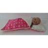 campingslaapzak hard roze aap baby born little 36cm