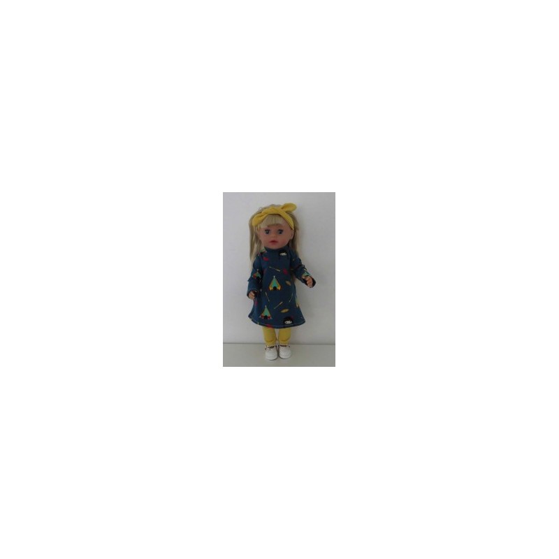 herfstjurk setje indiaan baby born little 36cm
