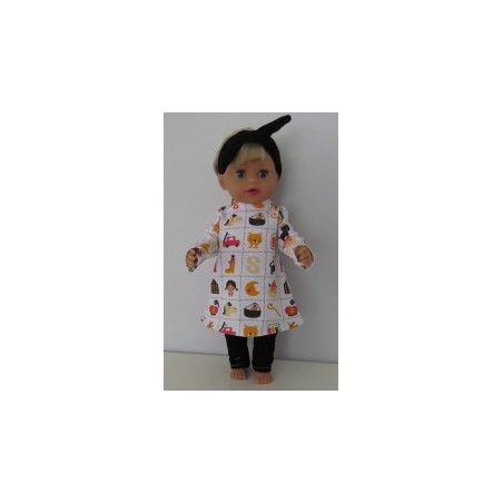 herfstjurk setje sinterklaas baby born little 36cm
