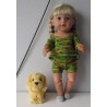 zomerse korte broek set groen bussen baby born 43cm