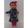 herfstjurk setje space rendieren baby born little 36cm