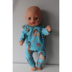 capuchontrui setje indiaan baby born little 36cm