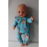 capuchontrui setje indiaan baby born little 36cm