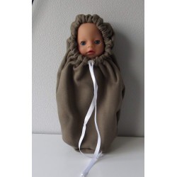 mummyzak leger groen baby born little 36cm