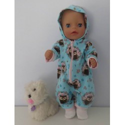 huispak uilen baby born little 36cm