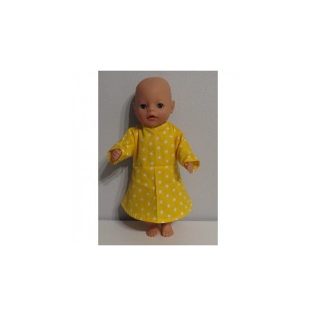 jurk geel sterren baby born little 36cm