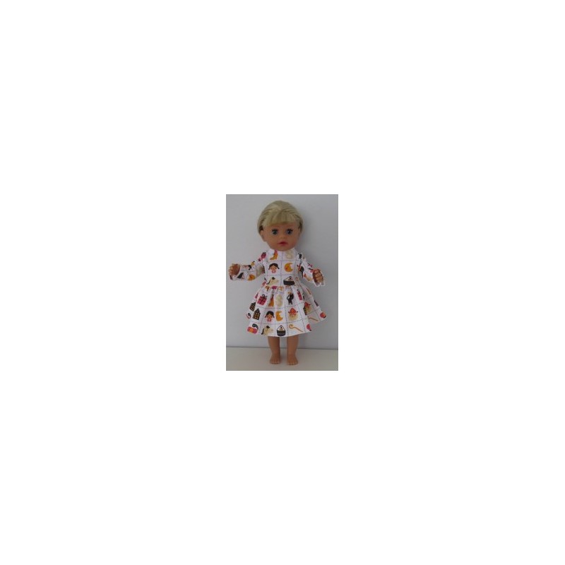 jurk sinterklaas baby born little 36cm
