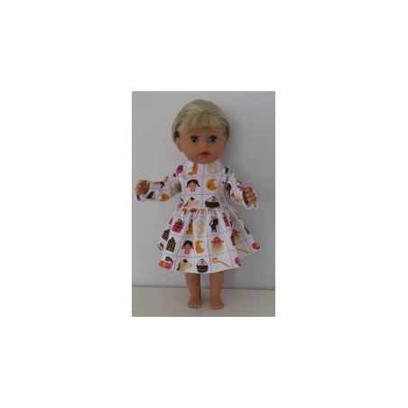 jurk sinterklaas baby born little 36cm