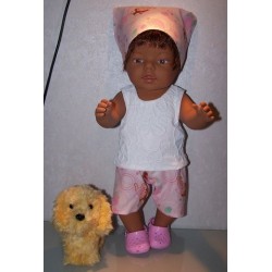 korte broek set strawberry shortcake bubbels baby born 43cm