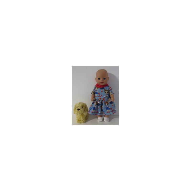 jurk meisje baby born little 36cm