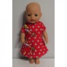 jurk roodkapje baby born little 36cm