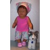 korte broek set strawberry shortcake tutu baby born 43cm