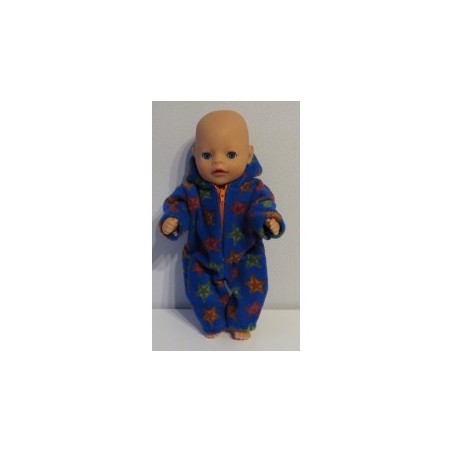 winterpak  blauw sterren baby born little 36cm