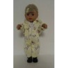 winterpak geel dieren baby born little 36cm