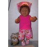 korte broek set strawberry shortcake sweetie pie baby born 43cm