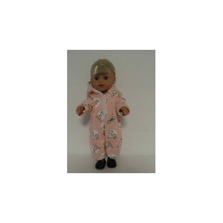 winterpak roze dieren baby born little 36cm