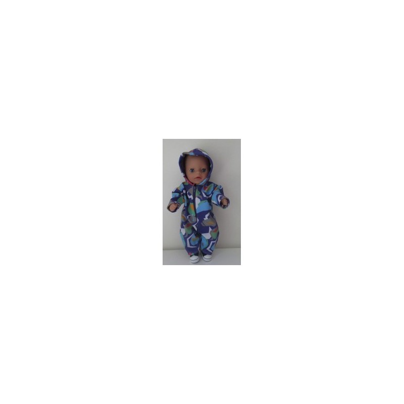 softshell winterpak paars baby born little 36cm